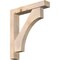 Ekena Millwork Westlake Block Smooth Bracket w/ Offset Brace, Douglas Fir, 5 1/2"W x 30"D x 34"H BKT0604X30X34WTL05SDF - alternate 1